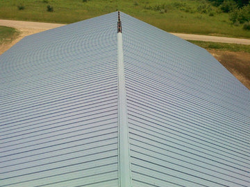 Standard 29 gauge 40 year Parallel Ribbed Metal Panel - 10', 12', 14', 16' (Various Colors)