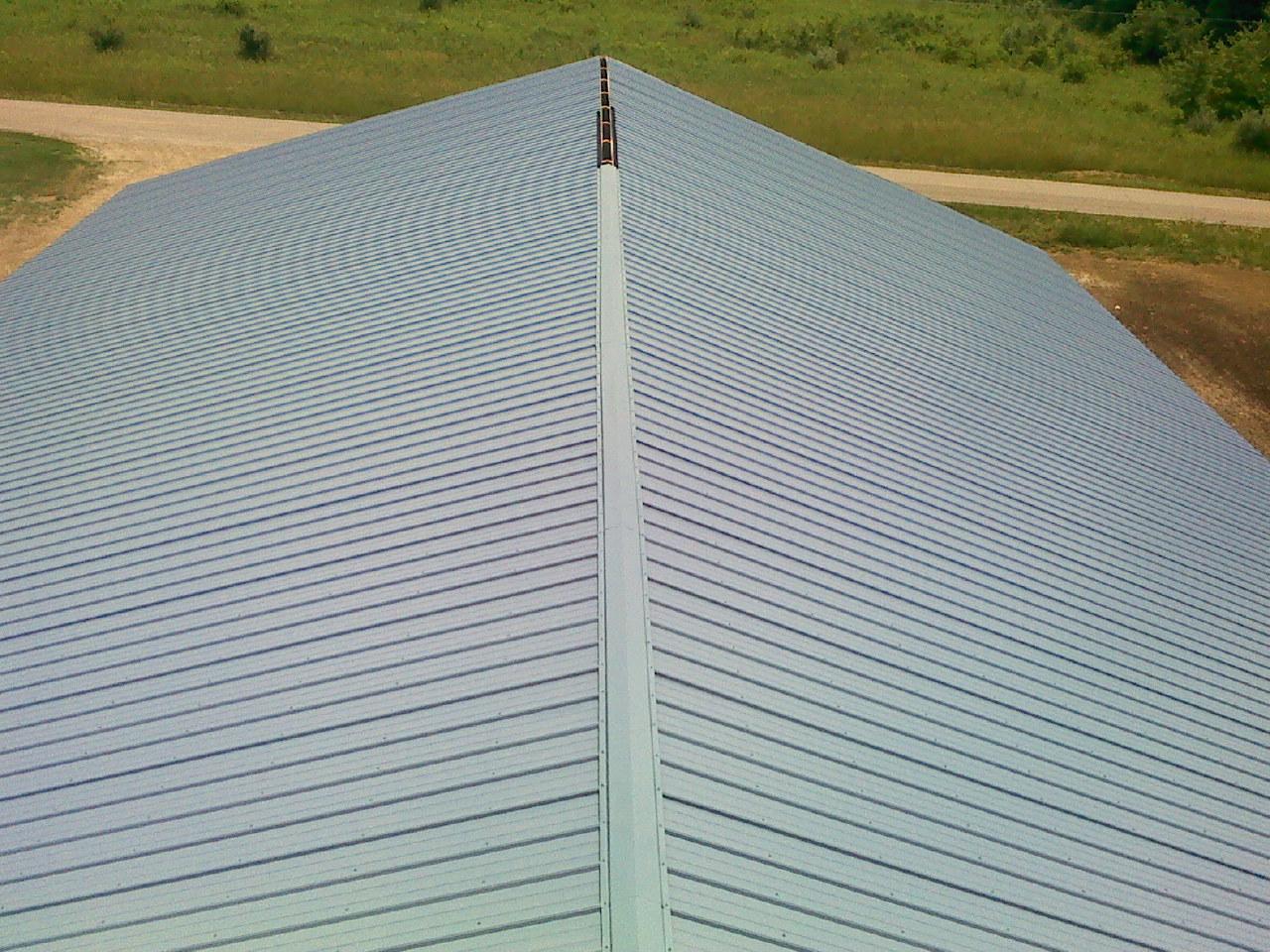Standard 29 gauge 40 year Parallel Ribbed Metal Panel - 10', 12', 14', 16' (Various Colors)